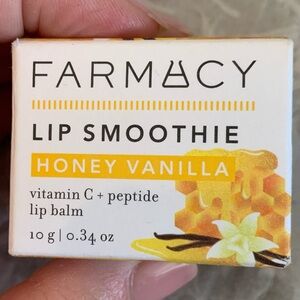 Farmacy Honey Vanilla Lip Balm - Yellow and White
